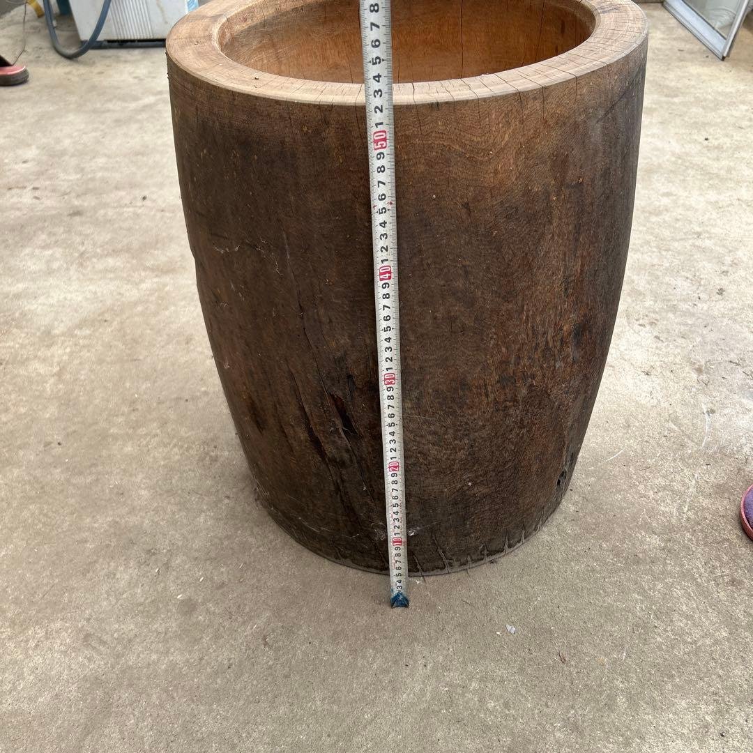 wooden cylindrical